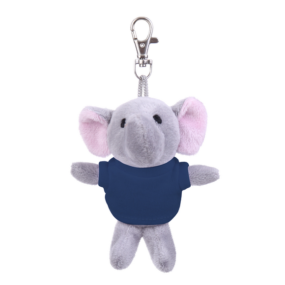Elephant Keychain with Tee 4"