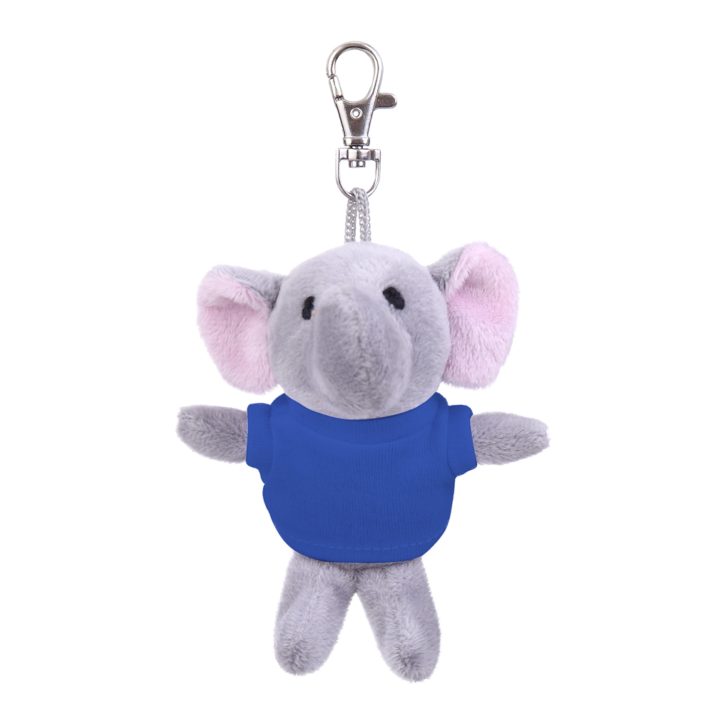Elephant Keychain with Tee 4"