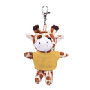 Giraffe Keychain with Tee 4"-5