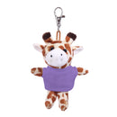 Giraffe Keychain with Tee 4"-8