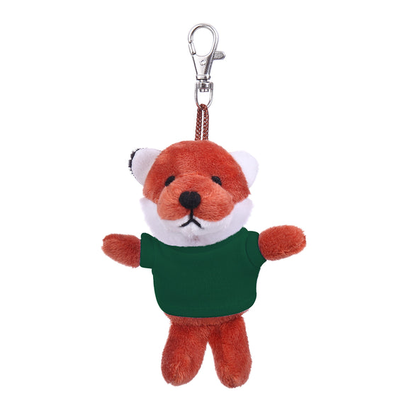 Fox Keychain with Tee 4"
