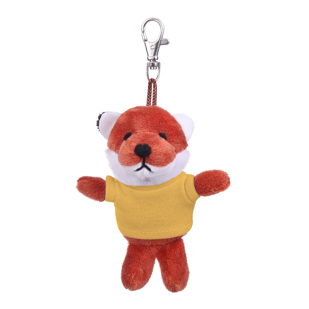 Fox Keychain with Tee 4"