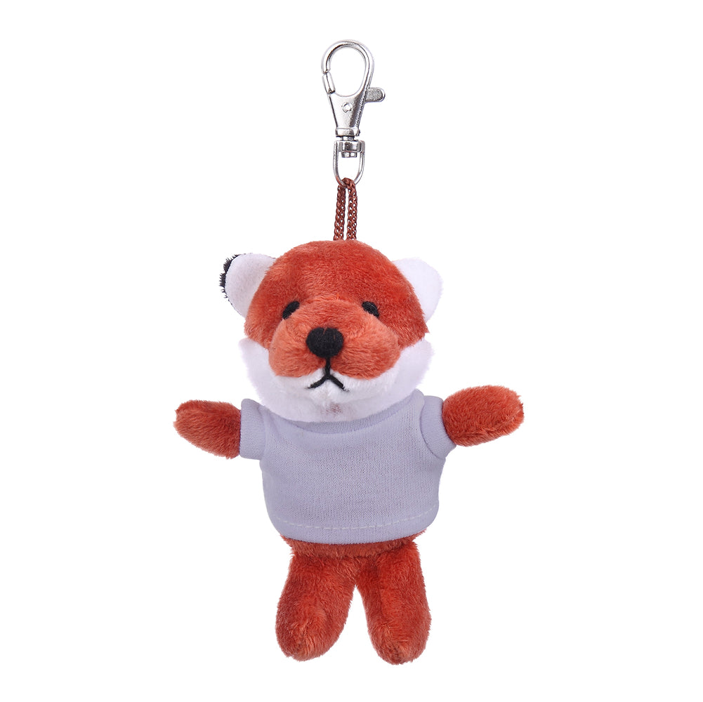 Fox Keychain with Tee 4"