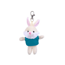 Soft Plush Bunny Keychain with Tee