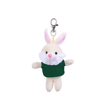 Soft Plush Bunny Keychain with Tee