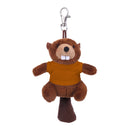 Beaver Keychain with Tee 4"-2