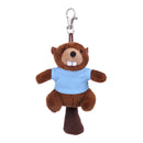 Beaver Keychain with Tee 4"-17