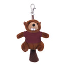 Beaver Keychain with Tee 4"-18