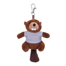 Beaver Keychain with Tee 4"-6