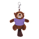 Beaver Keychain with Tee 4"-8