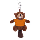 Beaver Keychain with Tee 4"-10