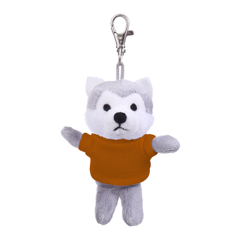 Husky Keychain with Tee 4"