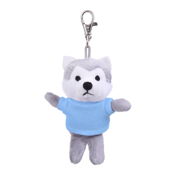 Husky Keychain with Tee 4"