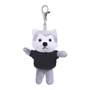 Husky Keychain with Tee 4"-1