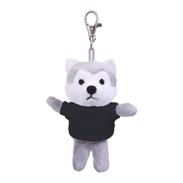 Husky Keychain with Tee 4"