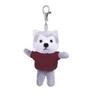 Husky Keychain with Tee 4"-18