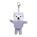 Husky Keychain with Tee 4"-6