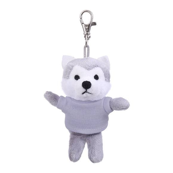 Husky Keychain with Tee 4"
