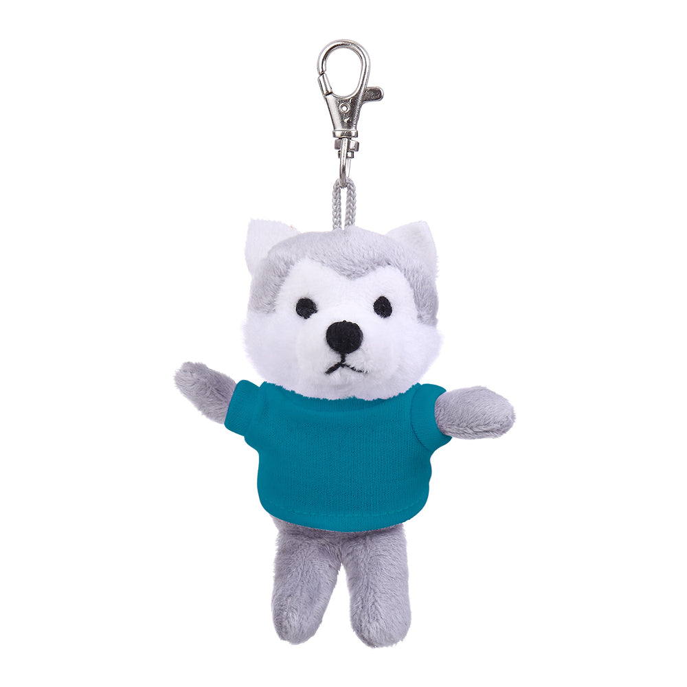 Husky Keychain with Tee 4"