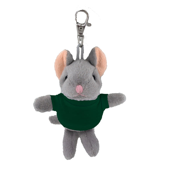 Mouse Keychain with Tee 4"