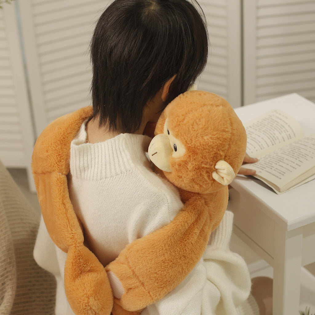 Monkey Sensory Weighted Stuffed Animal Long Arm Cuddler Hugger – Plushland