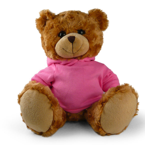 Customized Mocha Bear with Hoodie 11"