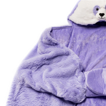 Panda Weighted Hoodie Blanket