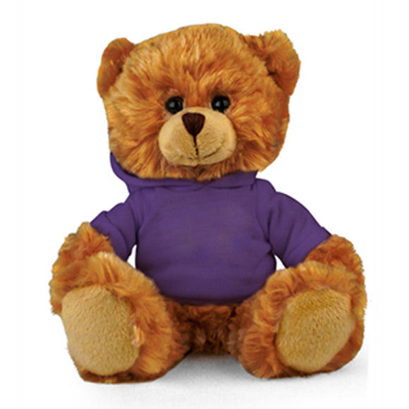 Customized Mocha Bear with Hoodie 11"