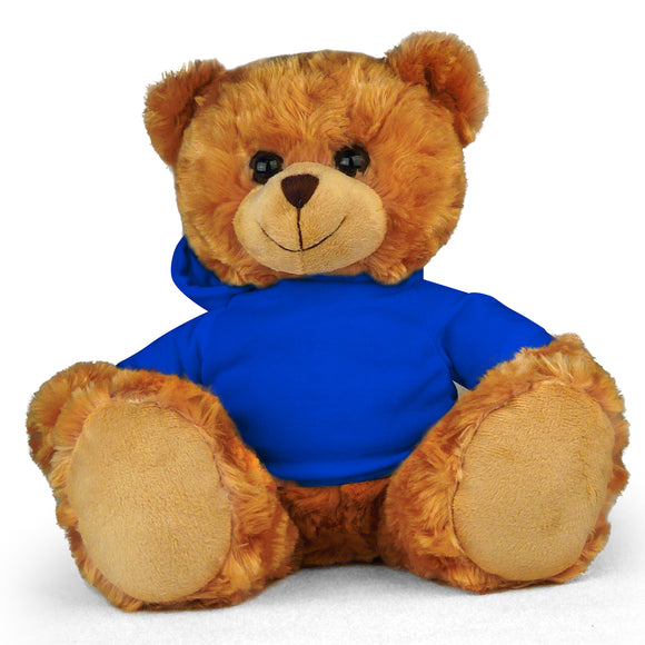 Customized Mocha Bear with Hoodie 11"