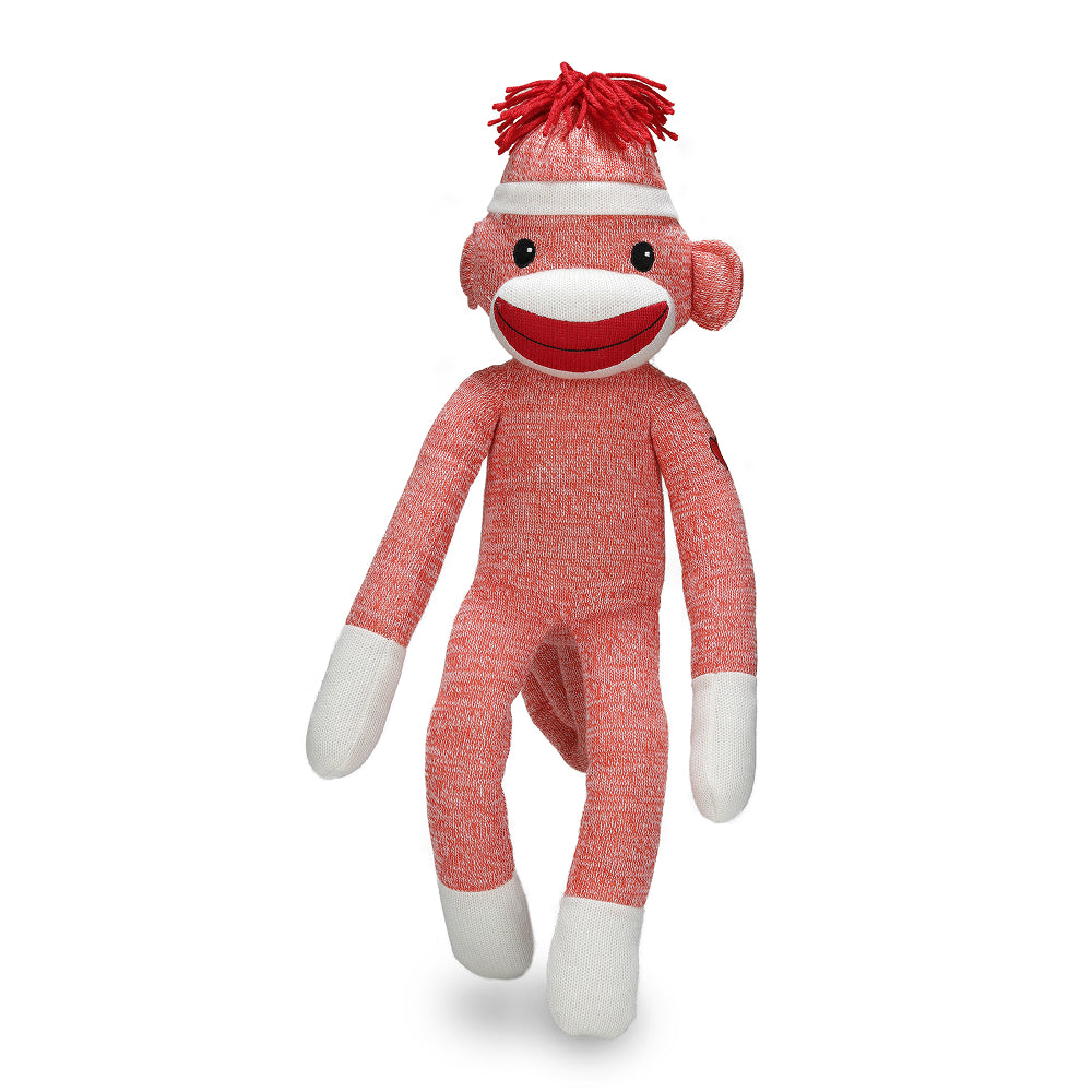Sock Monkey 20" Orange