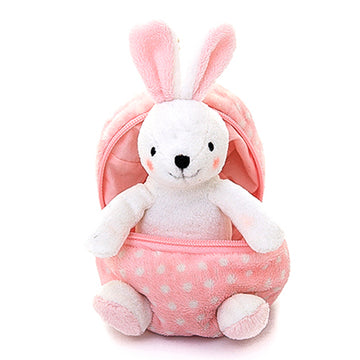 Easter Bunny Zip Up Egg 6"