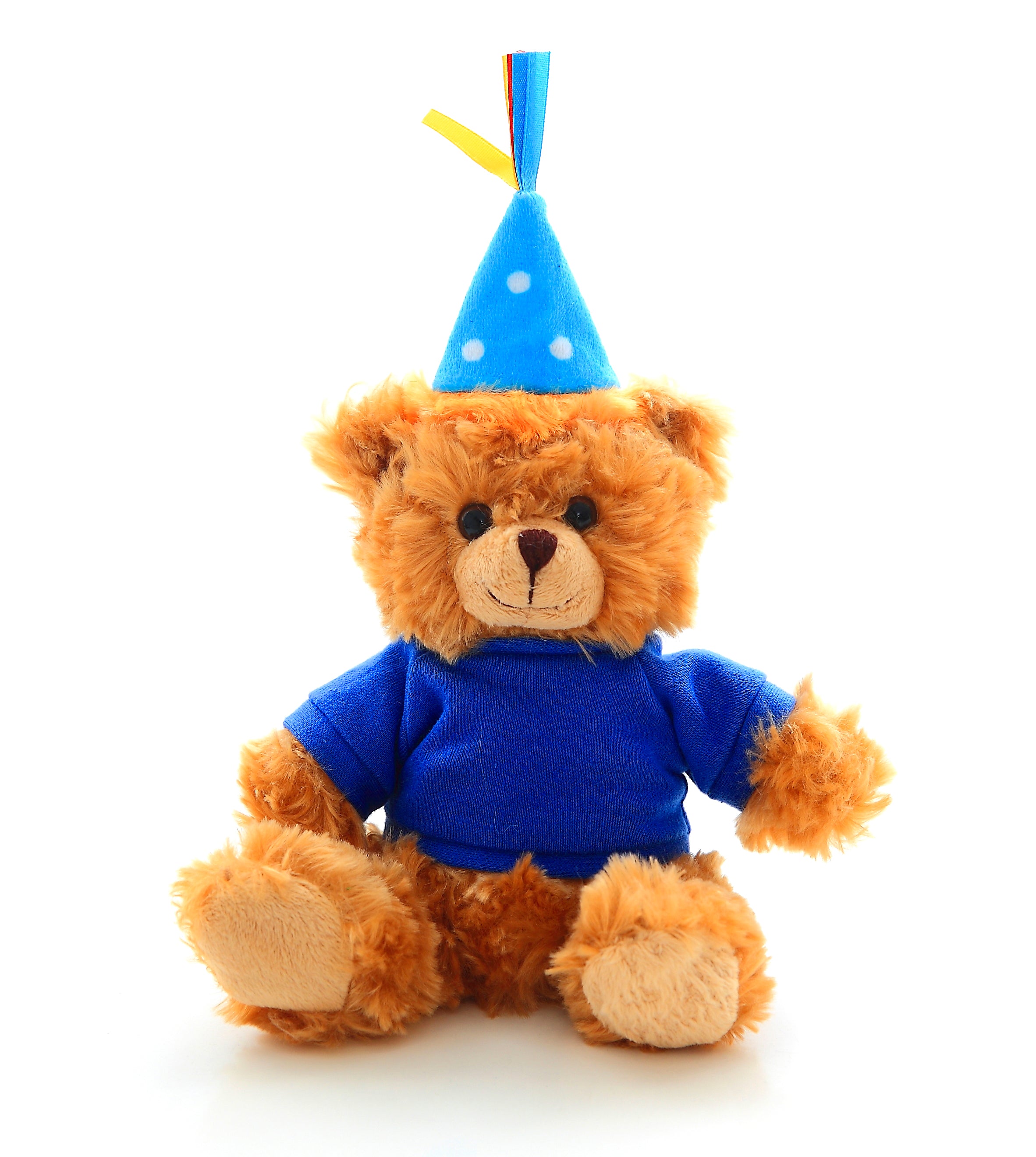 Mocha Teddy Bear for Birthday 6"