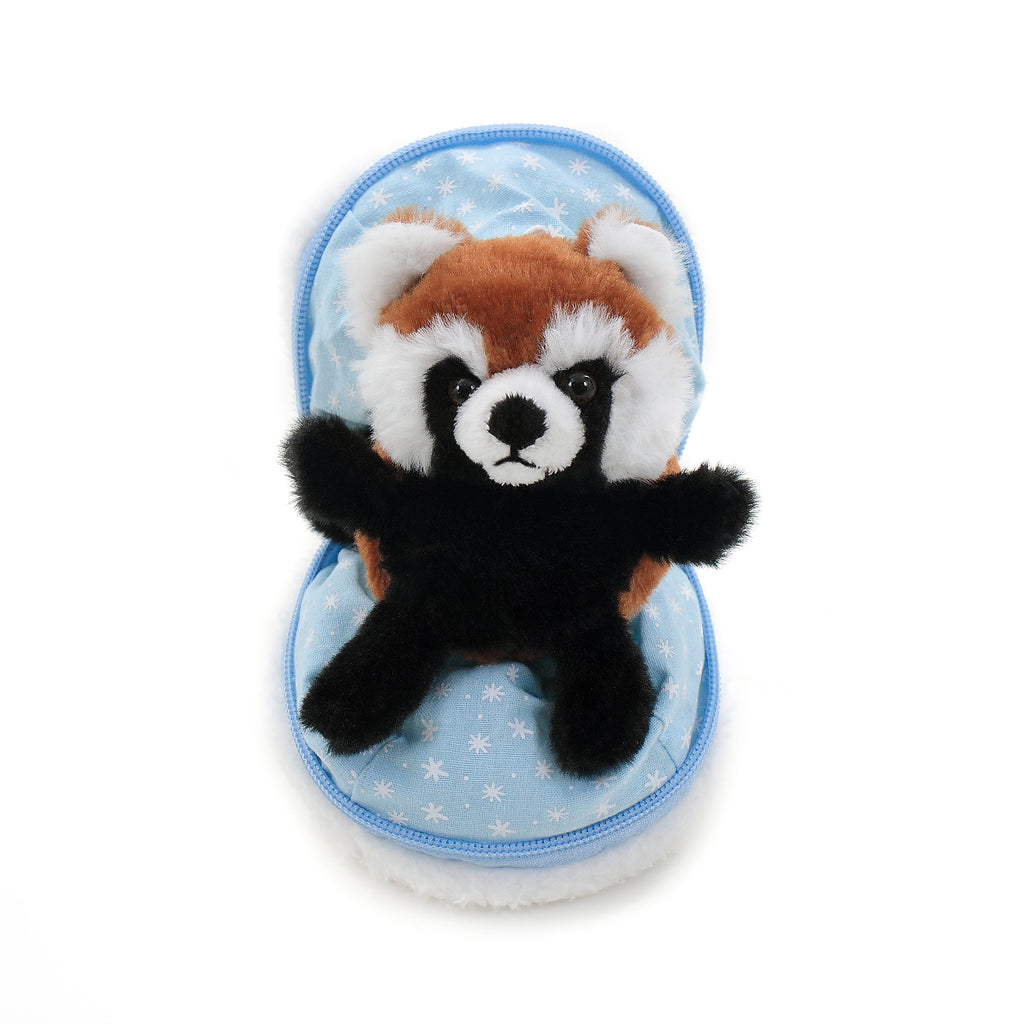 Zip up snowball Animals-Red Panda