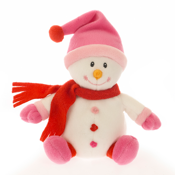 Baby Snowman 8" - PInk