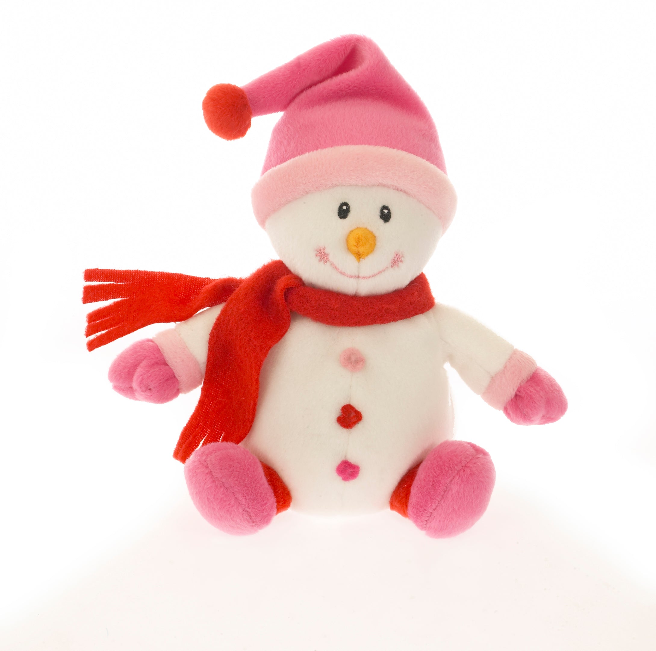 Baby Snowman 8" - PInk