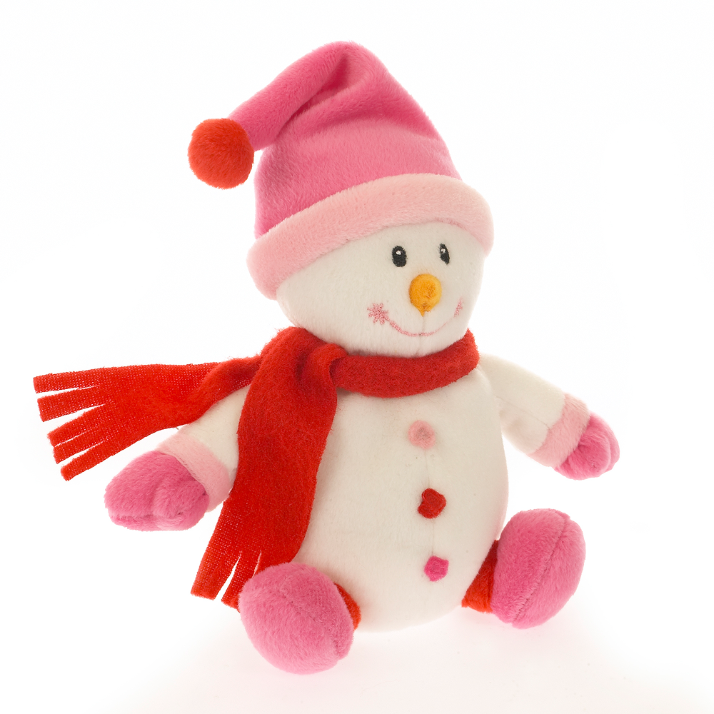 Baby Snowman 8" - PInk