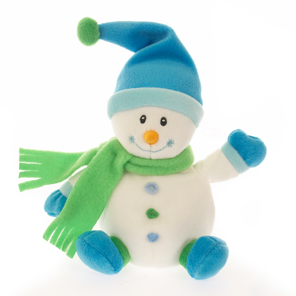 Baby Snowman 8" - Blue