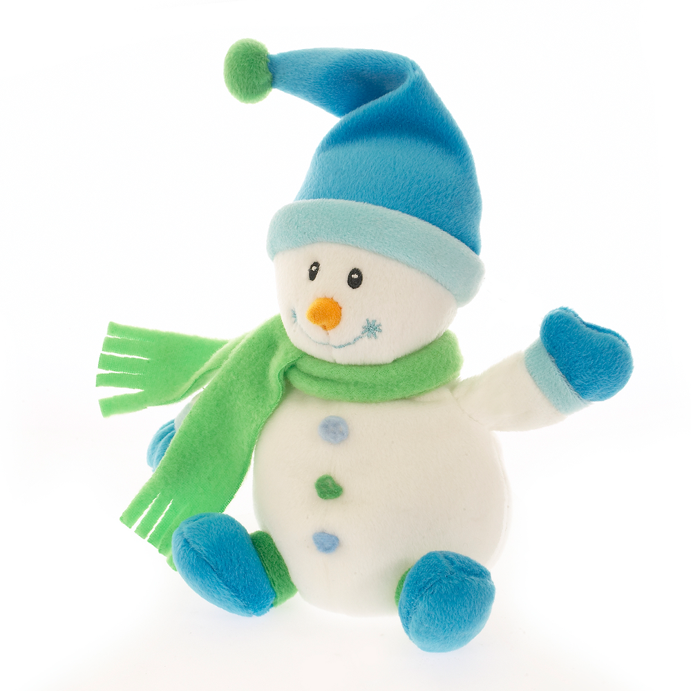 Baby Snowman 8" - Blue