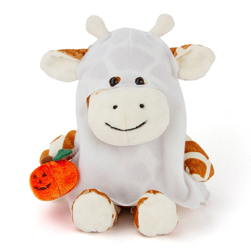 Giraffe in Ghost Outfit