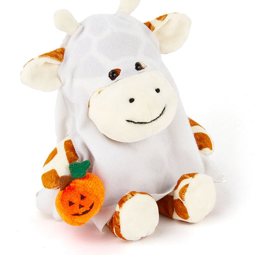 Giraffe in Ghost Outfit