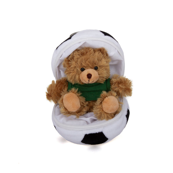 Soccer Ball Zip Up Bear - additional plush stuffed animal photo 19