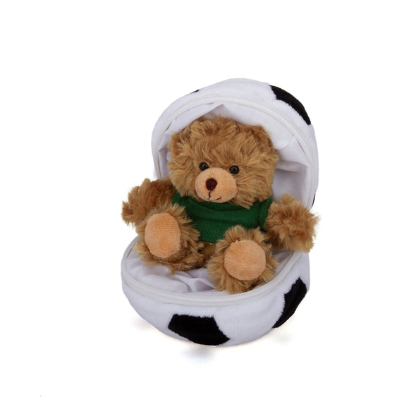 Soccer Ball Zip Up Bear - additional plush stuffed animal photo 14