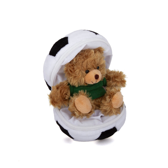 Soccer Ball Zip Up Bear - additional plush stuffed animal photo 15