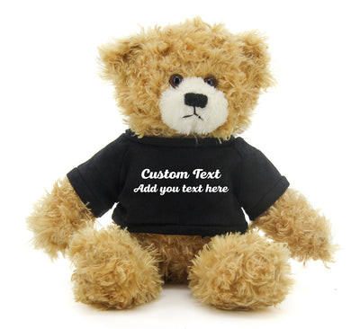 Brandon Beige Bear in Custom Tee 11"