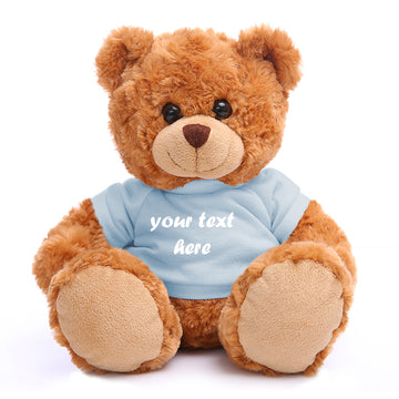 Mocha Bear in Custom Tee 11"