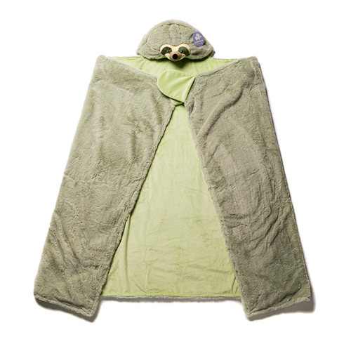 Weighted Sloth Hoodie Blanket