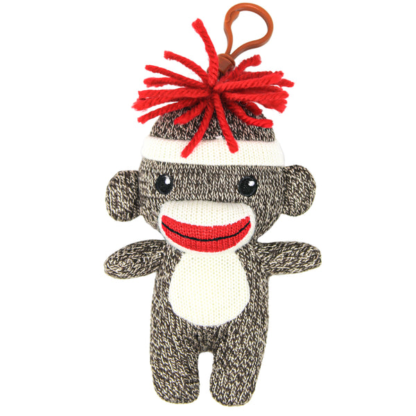 Christmas Ornament Sock Monkey 4 Inch