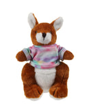Soft Plush Kangaroo with Tee 8"-19