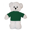 Soft Plush White Teddy Bear with Tee-5