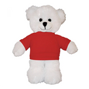 Soft Plush White Teddy Bear with Tee-13